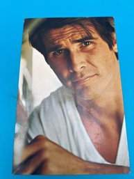 James Brolin Signed Stock Photo Classic Actor Vintage On Back Of Card  5.5x3.5'