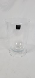 14'' H Glass Tabletop Vase Made In Poland (1/2)