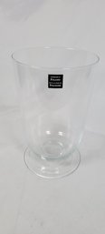 14'' H Glass Tabletop Vase Made In Poland (2/2)