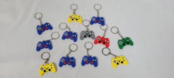 12 Pieces Video Game Controller Keychains