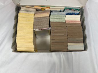 Box 4 Of Assorted Sports Cards