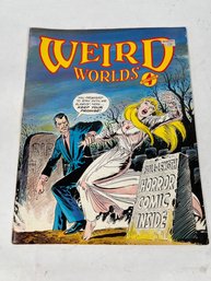 WEIRD WORLDS # 4 1980 Comic HP Lovecraft Joe Kubert Horror Rare