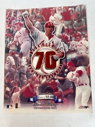 Mark McGwire 70th Home Run St. Louis Cardinals 8x10 Limited Edition Photo 16,000/62,000
