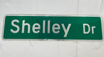 Vintage Street Road Sign 'Shelley Dr'