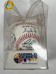 Boston Red Sox Team Signed Baseball World Series '07 World Champion Reproduction