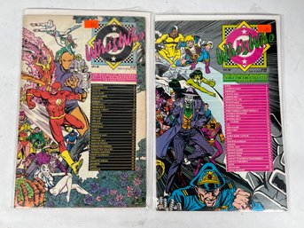 Lot Of 2 'Who's Who' Vol. VIII Oct 85 & Vol XI Jan 86 DC Comics