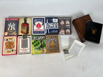 Group Of 10 Assorted Playing Cards Decks New And Open