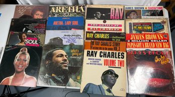 Box 7 With ~60 Records Various Styles, Genres Of Music As Is