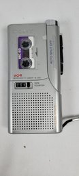 VTG Sony M-540V Microcassette-Corder VOR Silver Voice Activated Recorder