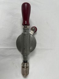 Vintage Stanley Bell System B Hand Drill Made In USA