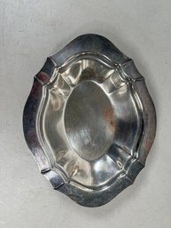 Silver Plated Oval Dish Marjed LB?