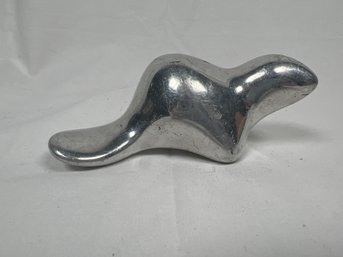 Hoselton Beaver Sculpture, Canada Aluminum Figure 955