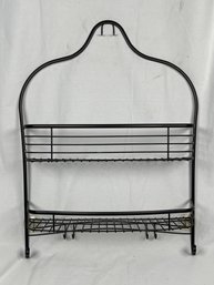 Shower Organizer/Caddy Black Iron