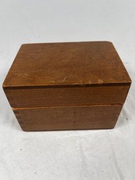 Small Wooden Trinket Box