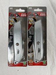 Two Mighty Max Utility Knives