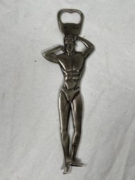 Las Vegas Metal Muscle Man Bottle Opener