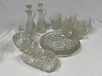 Anchor Hocking Early American Table Setting Serving Set 16 Pcs