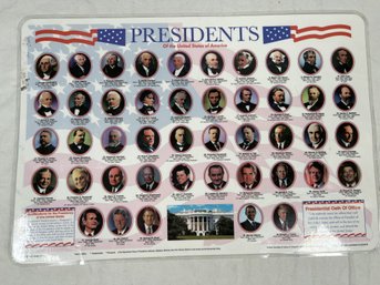 Painless Learning Presidents Placemat