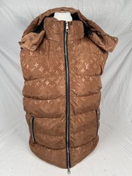 Louis Vuitton LV Style Logo Puffer Jacket Vest