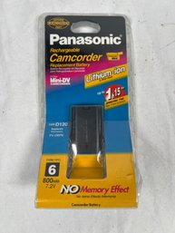 Panasonic Rechargeable Camcorder Replacement Battery CGR-d120