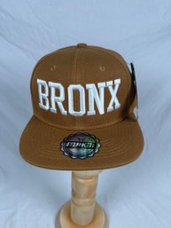 BRONX NEW YORK Embroidered Snapback Adjustable Baseball Cap Hat Brown