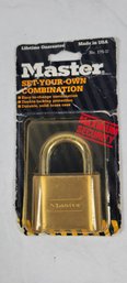 Master Lock  Set-Your-Own Combination PadLock NEW