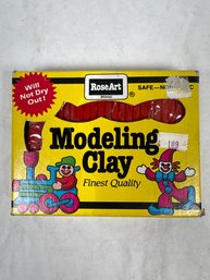 Vintage Modeling Clay By RoseArt 1985