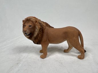 Schleich Adult Male LION Figure 2007 D-73527 Am Limes 69 Toy Cake Topper 2.5'x4'