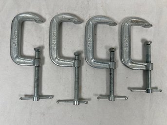 C Clamp 1420-2' Adjustable Lot Of 4