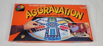 1987 The Original Deluxe Aggravation Board Game