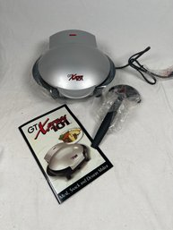 NEW GT Xpress Express 101 Non-Stick Indoor Grill Omelet Dessert Maker Unused