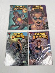 Lara Croft Tomb Rider Lot Of 4 Comic Books