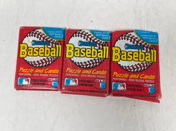 1988 Donruss Baseball Wax Pack BASEBALL CARDS Pack Of 3