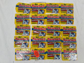 Lot Of 20 1988 Topps Baseball Yearbook Stickers Sealed