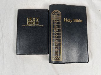 Lot Of 2 Holy Bibles