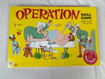 Operation Skill Game Milton Bradley