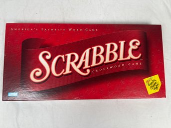 Scrabble Crossword Word Board Game With Classic Wood Tiles Parker Brothers