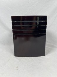 Black Wood Open Storage Box 7'x 8' X 10'