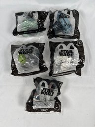 McDonald's 2021 Star Wars Darth Vader ##1, 2, 3, 4, 9 Happy Meal Toys Lot Of 5