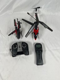 Lot Of 2 Helicopters Not Tested