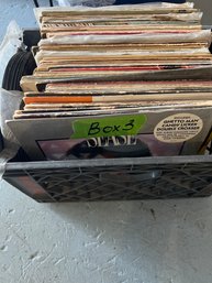 Box 3 With ~80 Records Various Styles, Genres Of Music As Is