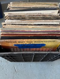 Box 7 With ~60 Records Various Styles, Genres Of Music As Is