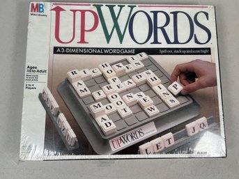 Vintage 1988 UPWORDS 3-Dimensional Word Game Milton Bradley