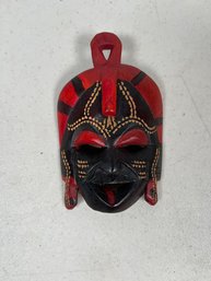 Small Wooden Tribal Mask Made In Kenya