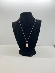 Vintage Gold Tone Modernist Necklace