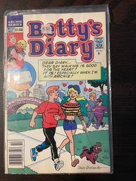 Archie Series BETTY'S DIARY #37 Oct 1990