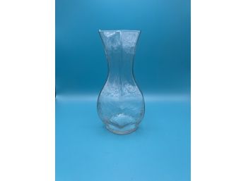 Chivalry Clear Open Decanter By Libbey Glass Company, 9 1/2