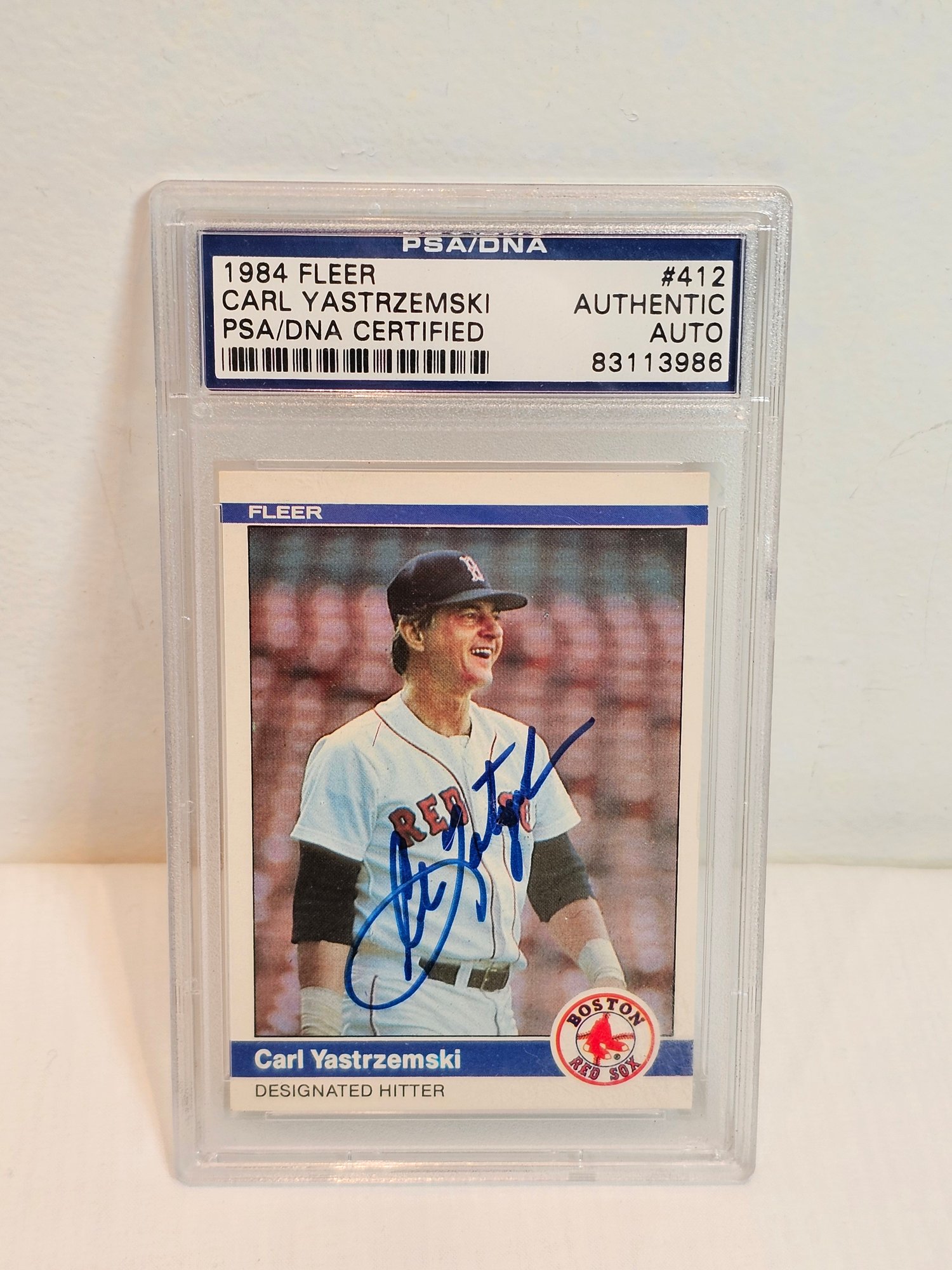 PSA Graded Carl Yastremski Signed Baseball Card #5942 | Auctionninja.com