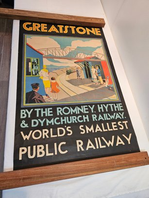 Old Railroad Poster