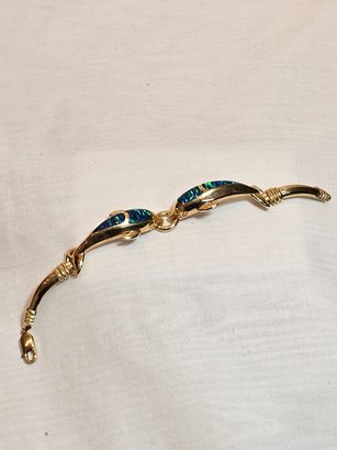 14k Gold Dolphin Bracelet